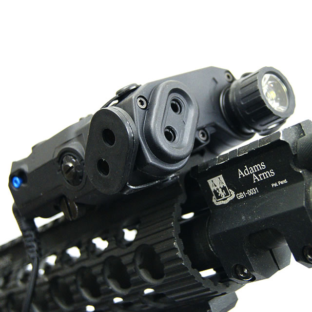 AN/PEQ-15 Red Laser w/ White LED Flashlight Torch IR illuminator